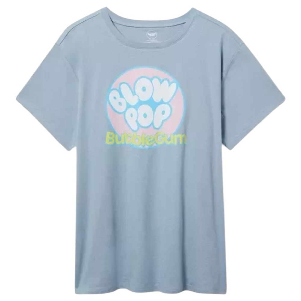 Blow Pop Relaxed Fit Crew Tee